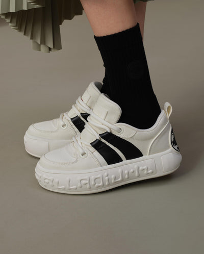 99250-129-M | WOMEN'S PALLANOTE CVS OG SNEAKERS | BEIGE/BLACK