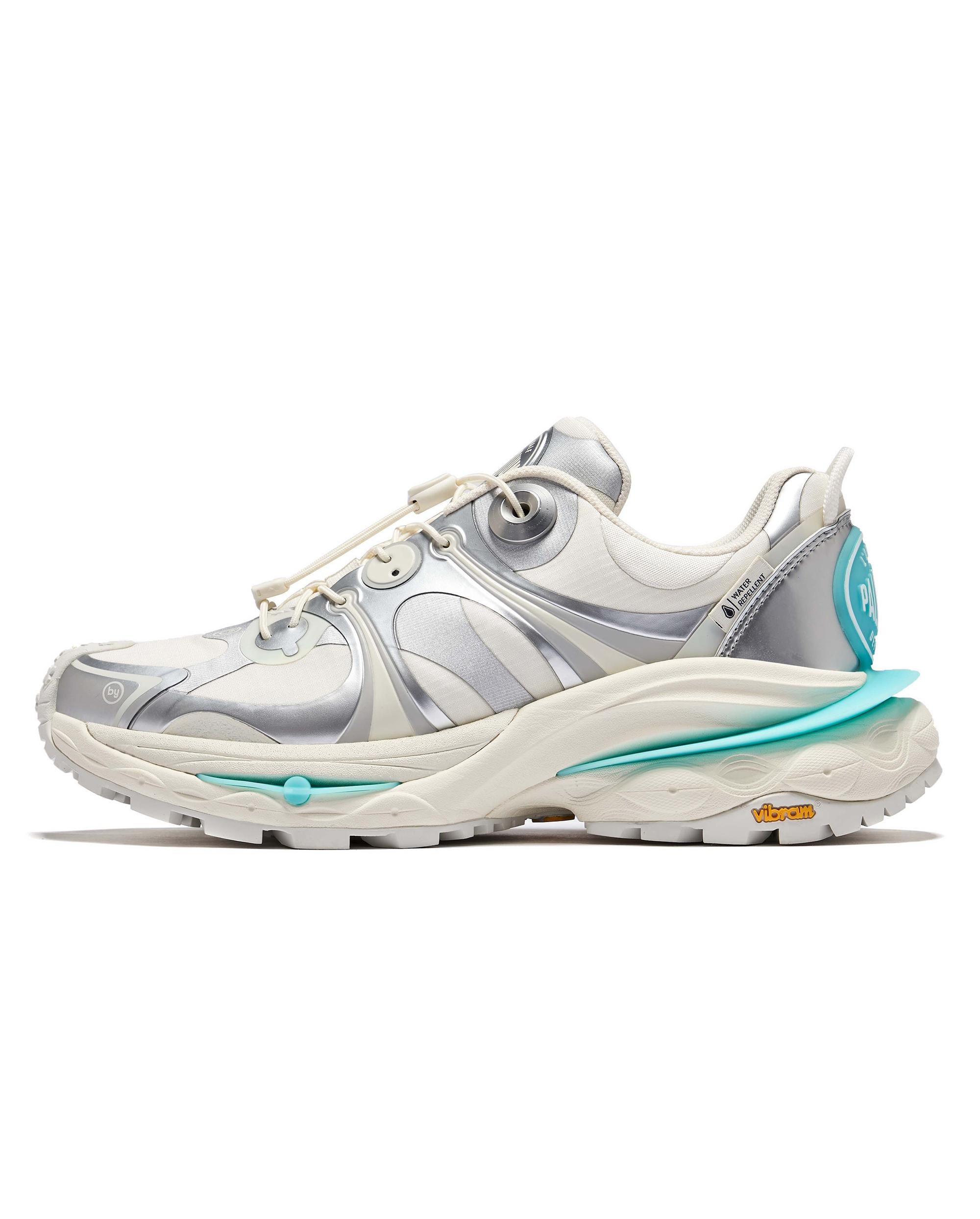 99323-085-M | WOMEN'S PALLALOOP OS WATER REPELLENT SNEAKERS | SILVER/BLUE