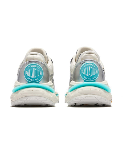 99323-085-M | WOMEN'S PALLALOOP OS WATER REPELLENT SNEAKERS | SILVER/BLUE