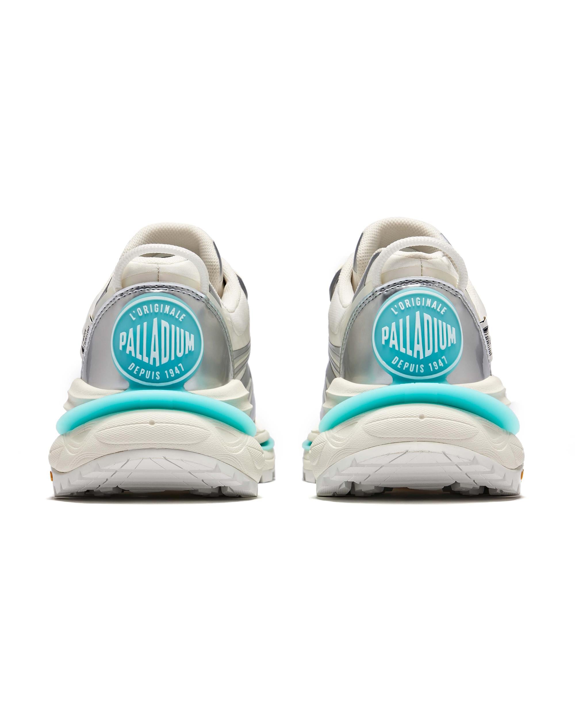 99323-085-M | WOMEN'S PALLALOOP OS WATER REPELLENT SNEAKERS | SILVER/BLUE