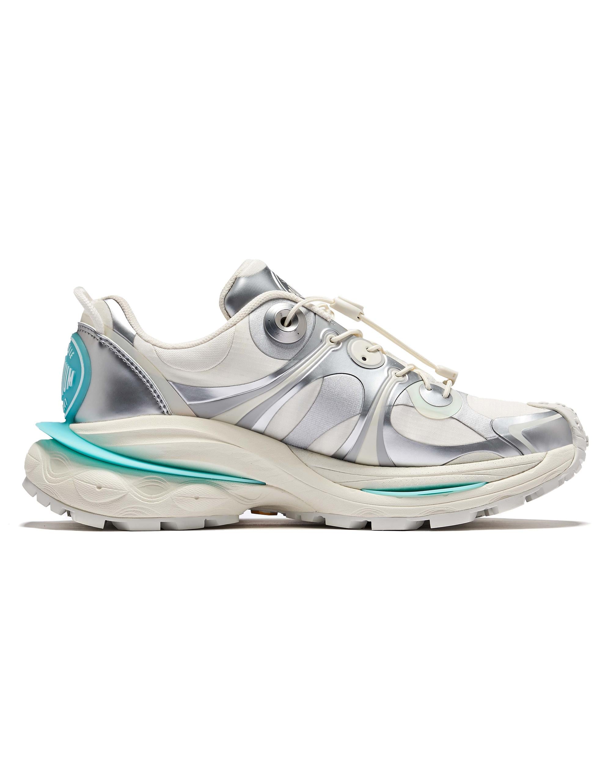 99323-085-M | WOMEN'S PALLALOOP OS WATER REPELLENT SNEAKERS | SILVER/BLUE