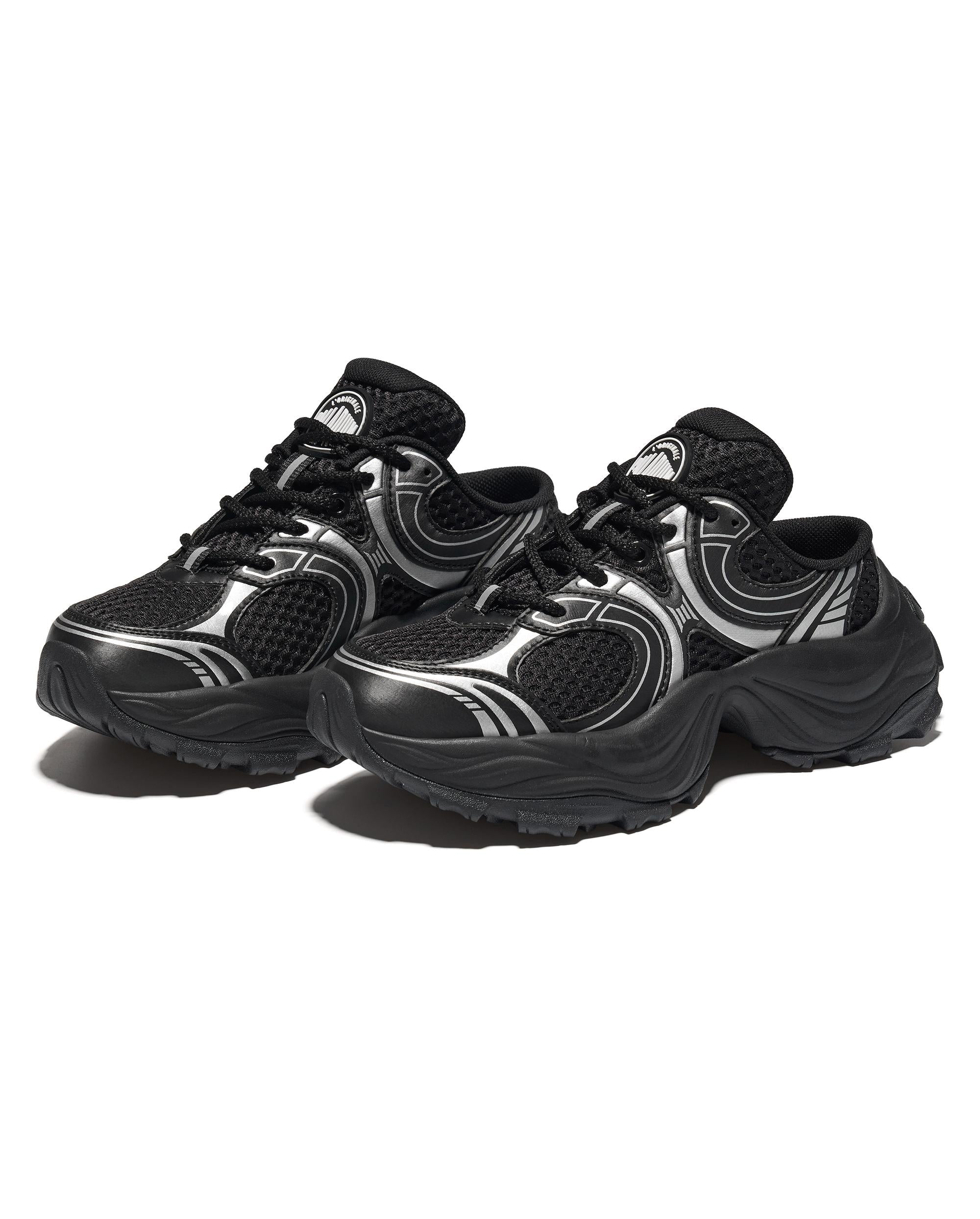 99406-001-M | WOMEN'S PALLABLOOM CK SLP SNEAKERS | BK/BK