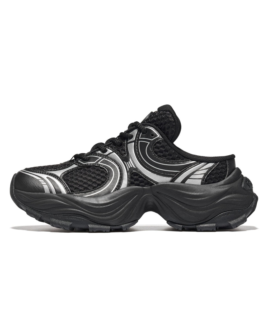 99406-001-M | WOMEN'S PALLABLOOM CK SLP SNEAKERS | BK/BK