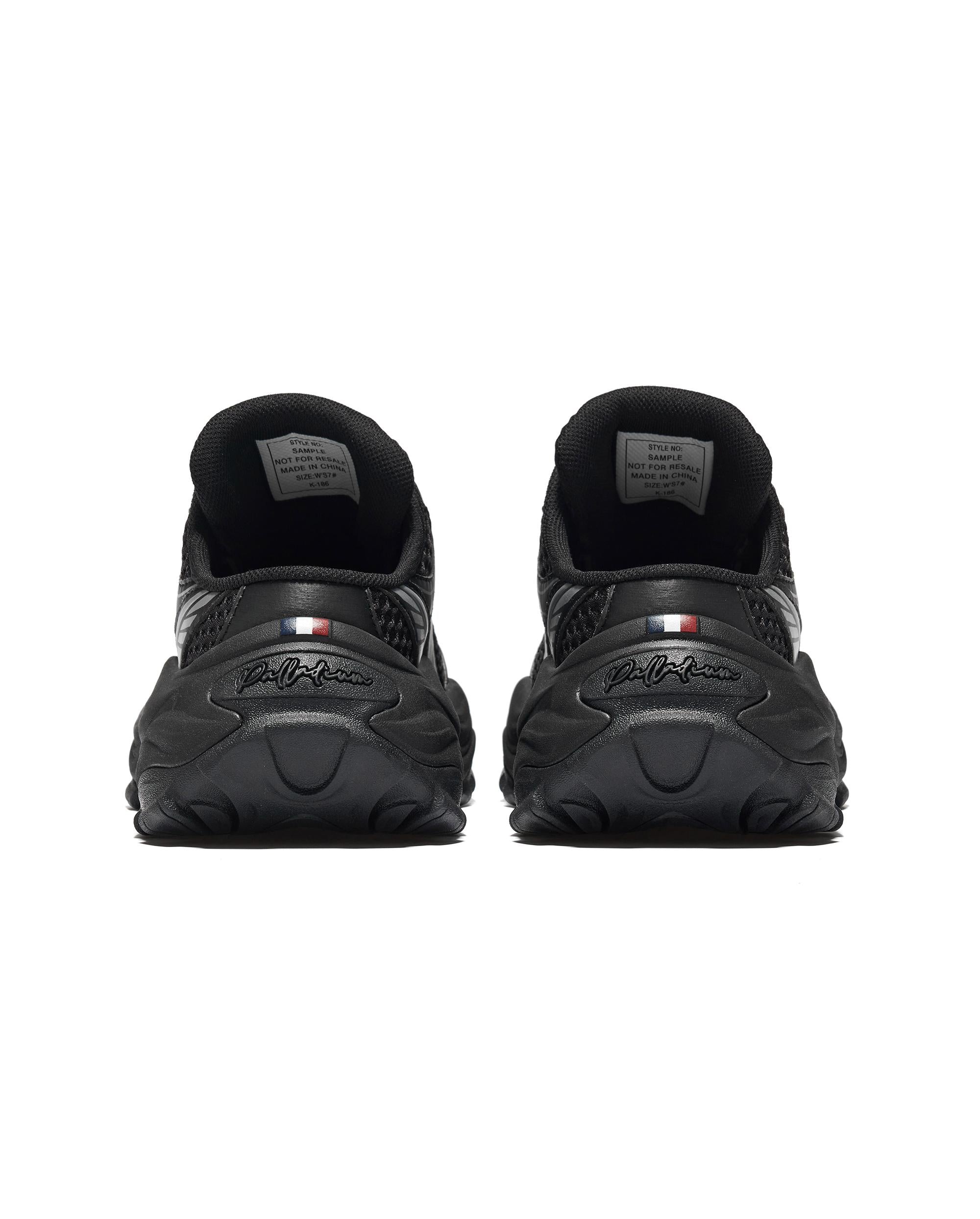 99406-001-M | WOMEN'S PALLABLOOM CK SLP SNEAKERS | BK/BK