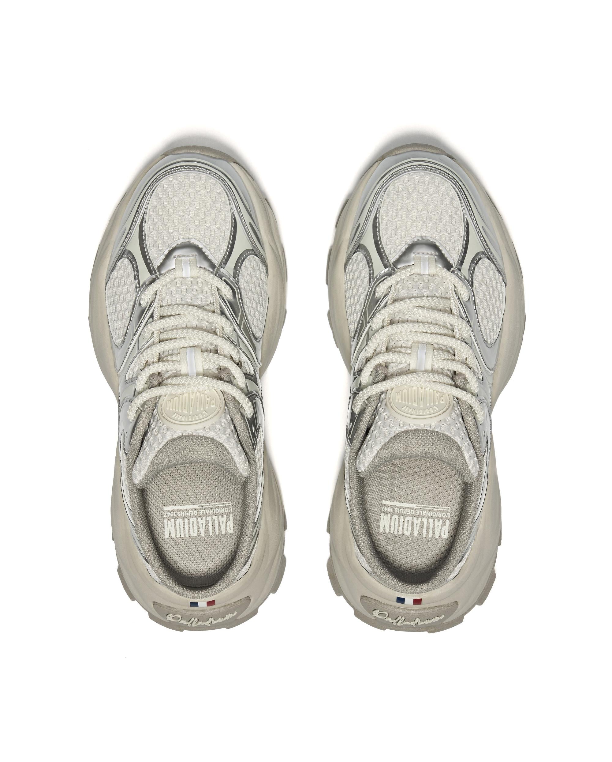 99406-106-M | WOMEN'S PALLABLOOM CK SLP SNEAKERS | WT/GY