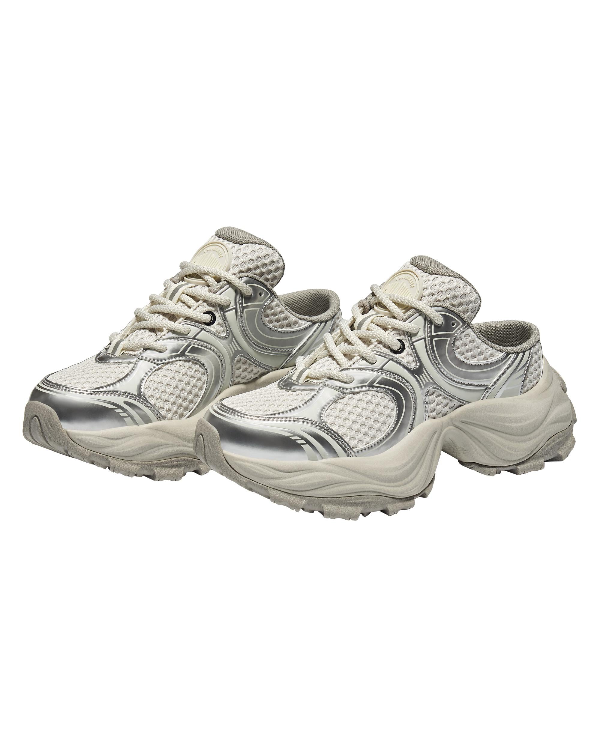 99406-106-M | WOMEN'S PALLABLOOM CK SLP SNEAKERS | WT/GY