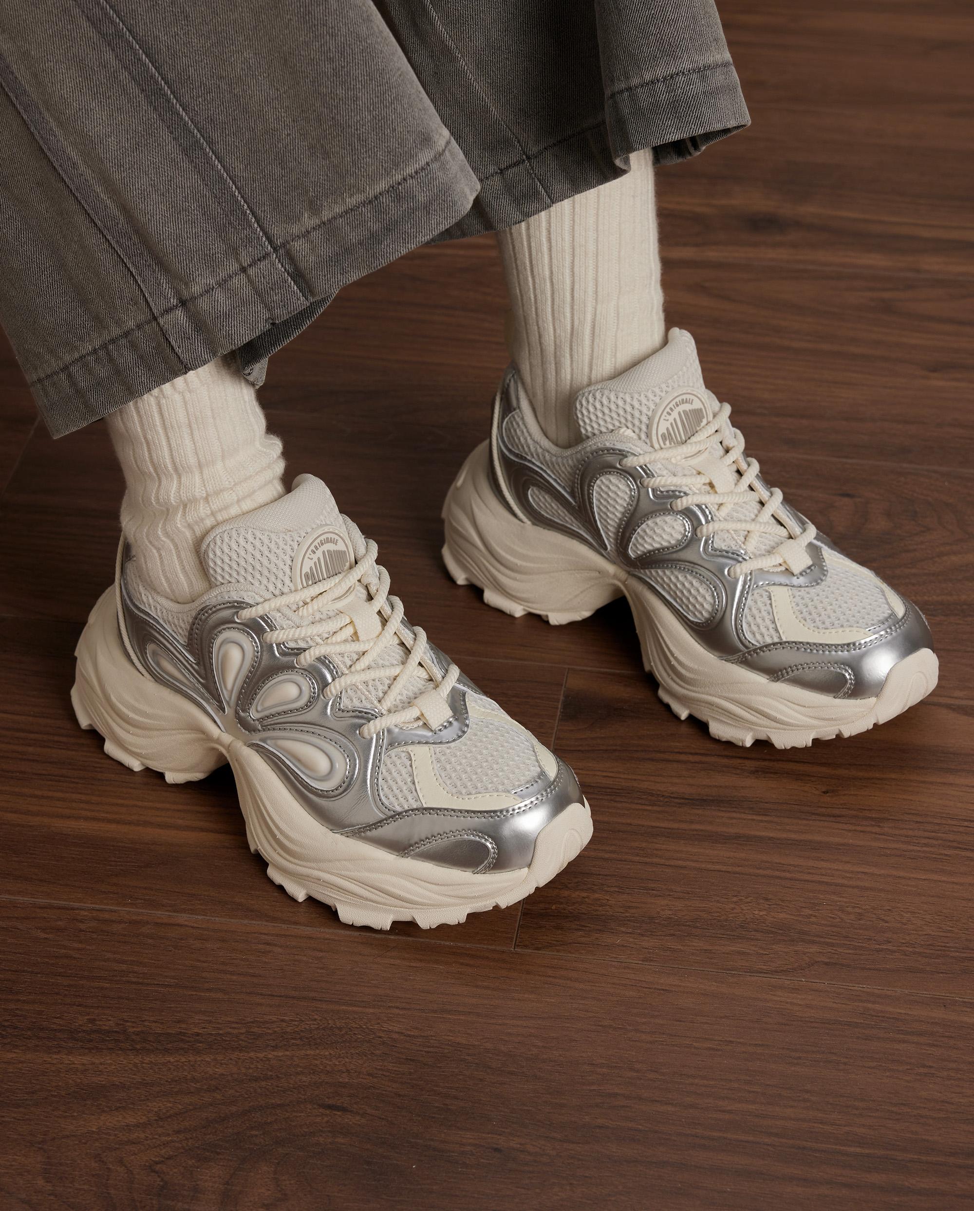 99426-101-M | WOMEN'S PALLABLOOM CK SNEAKERS | WT/WT