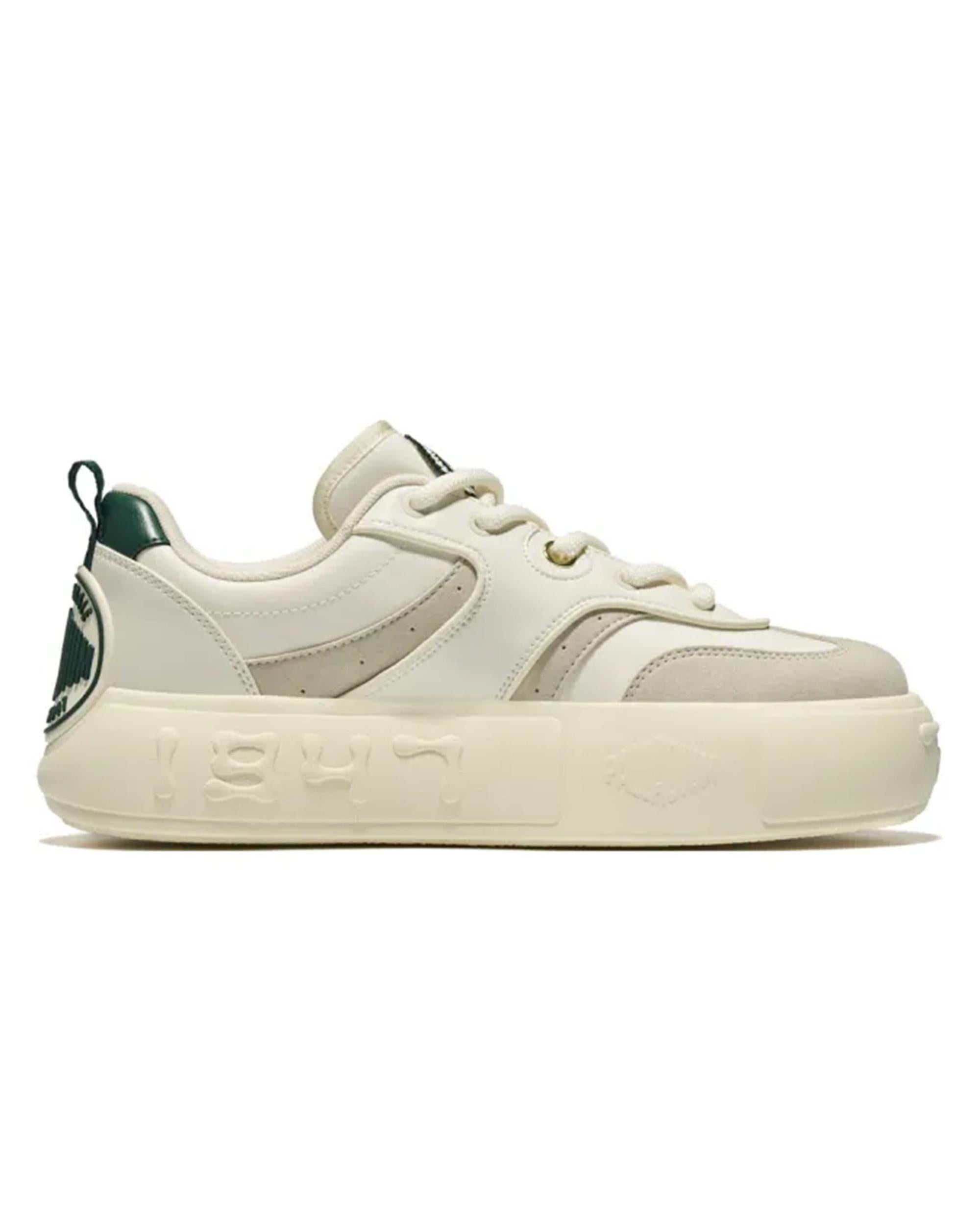 99432-199-M | WOMEN'S PALLANOTE ST SNEAKERS | WT/GREEN/BEIGE