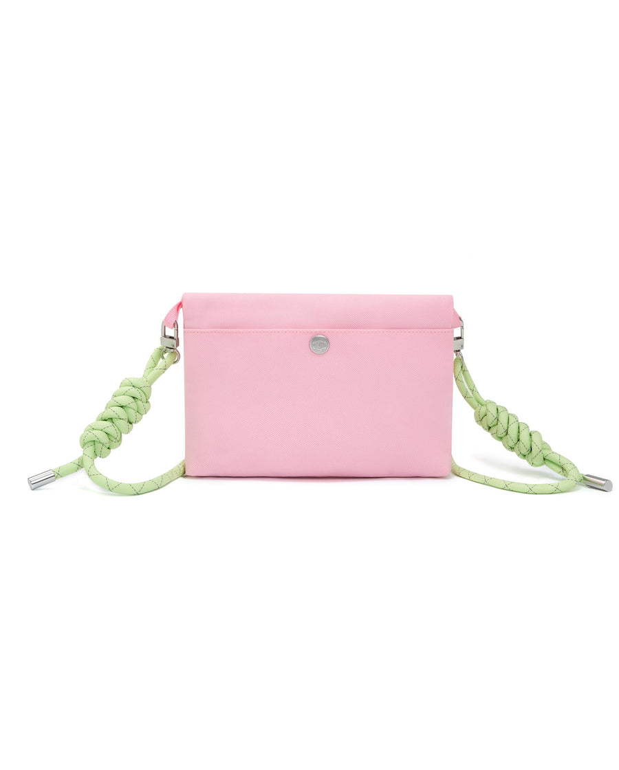 BG442-697 | PALLADIUM LOGO CROSSBODY BAG | CORAL BLUSH
