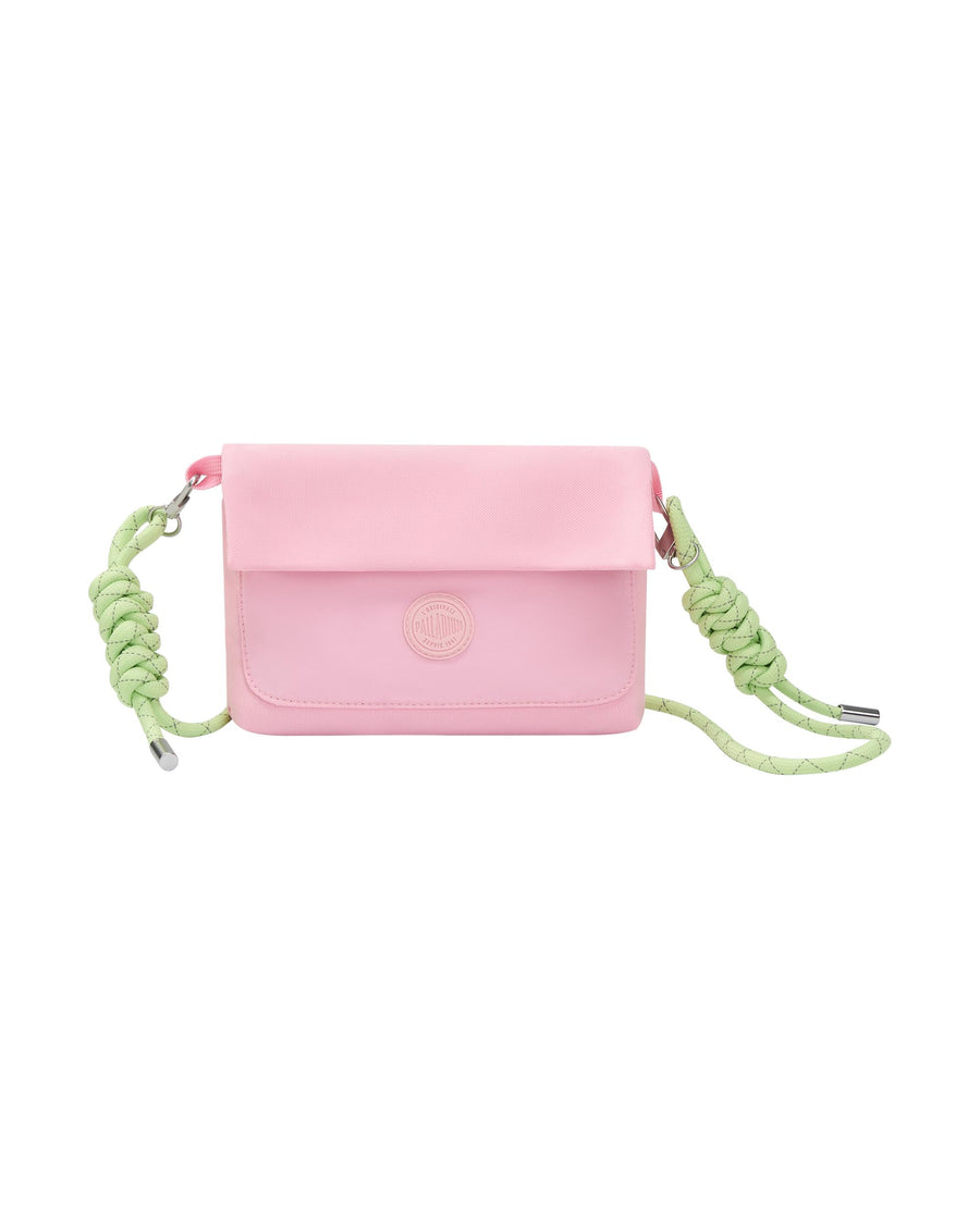 BG442-697 | PALLADIUM LOGO CROSSBODY BAG | CORAL BLUSH