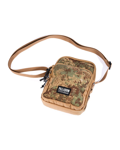 BG656-238 | PALLADIUM LOGO WATER REPELLENT CROSSBODY BAG | WOODLIN/CAMO
