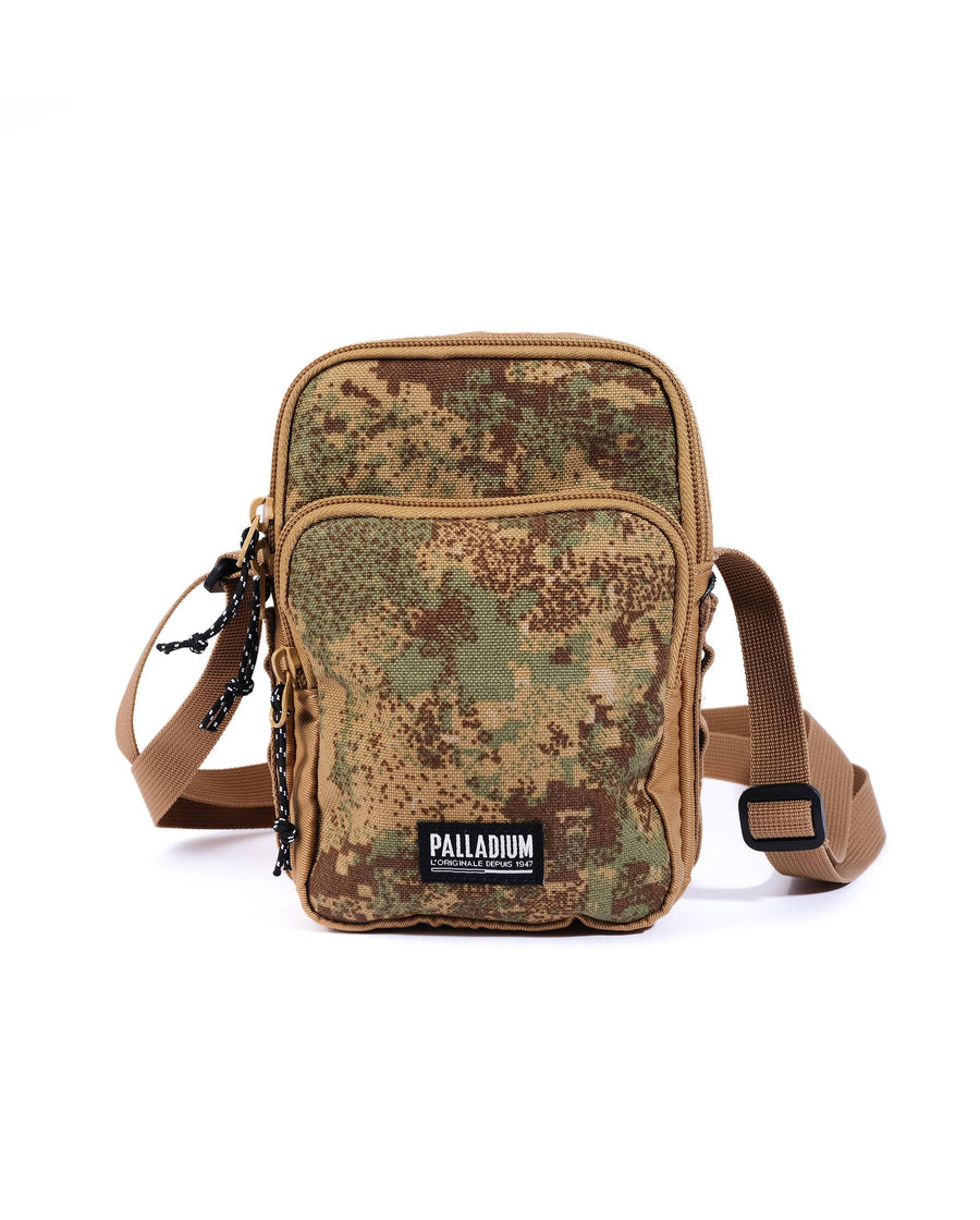 BG656-238 | PALLADIUM LOGO WATER REPELLENT CROSSBODY BAG | WOODLIN/CAMO