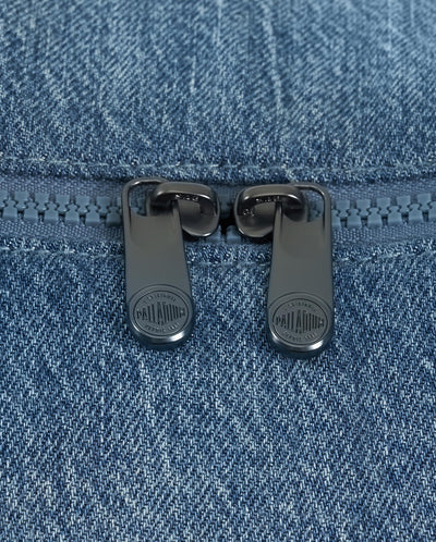 BG667-494 | VINTAGE WASHED LOGO CROSSBODY BAG | TOURMALINE