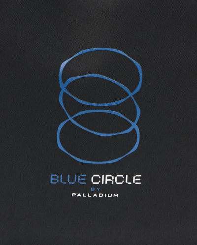 BG699-032 | BLUE CIRCLE LOGO WATER REPELLENT CROSSBODY BAG | TAP SHOE