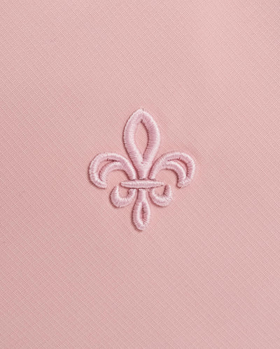 BG700-697 | IRIS LOGO WATER REPELLENT CROSSBODY BAG | CORAL BLUSH