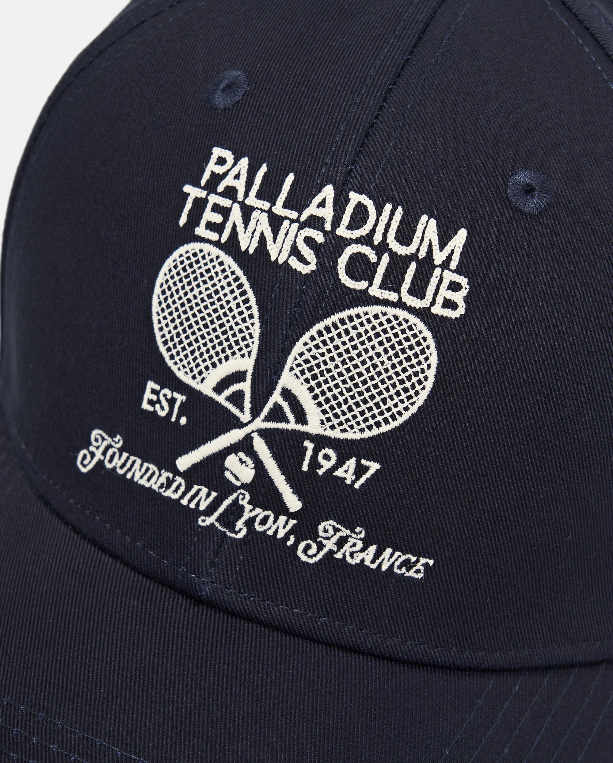C3489-500 | PALLADIUM TENNIS CLUB LOGO COTTON CAP | STRATIFIED SEA