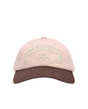 C3540-700 | EMBROIDERED PALLADIUM IRIS LOGO CAP | CAMEO ROSE