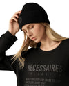 C3547-032 | EMBROIDERED PALLADIUM LOGO BEANIE