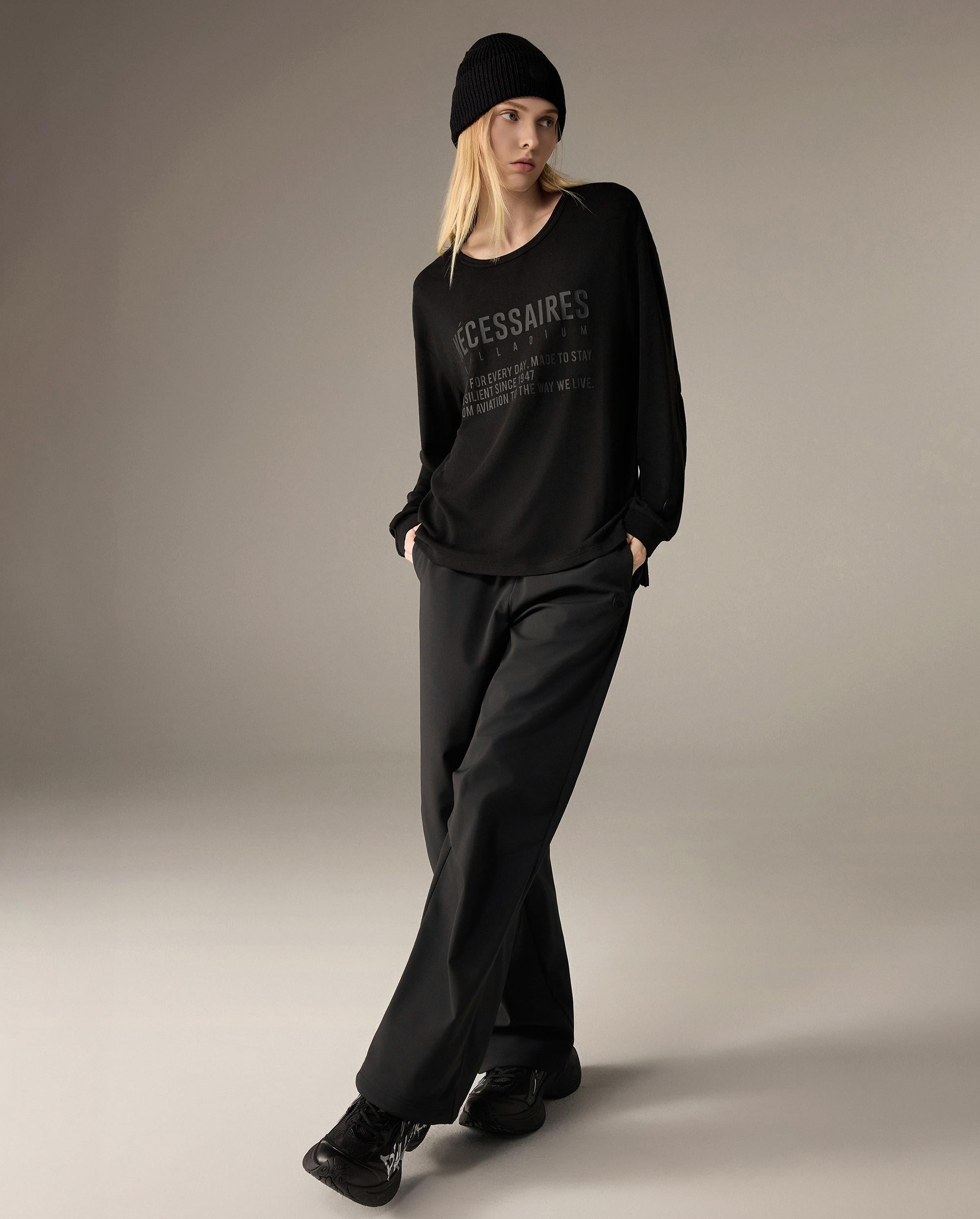 C3547-032 | EMBROIDERED PALLADIUM LOGO BEANIE | TAP SHOE