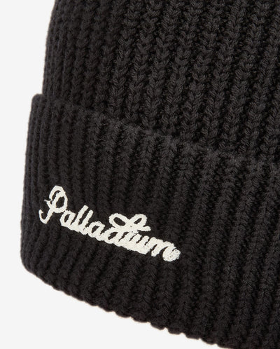 C3547-032 | EMBROIDERED PALLADIUM LOGO BEANIE