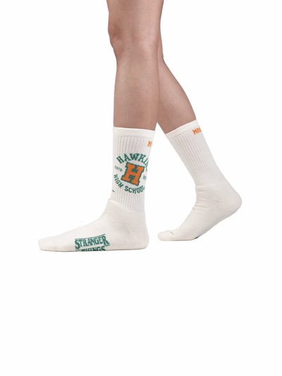 SX7448-264 | STRANGER THINGS HAWKINS SOCKS | BEIGE