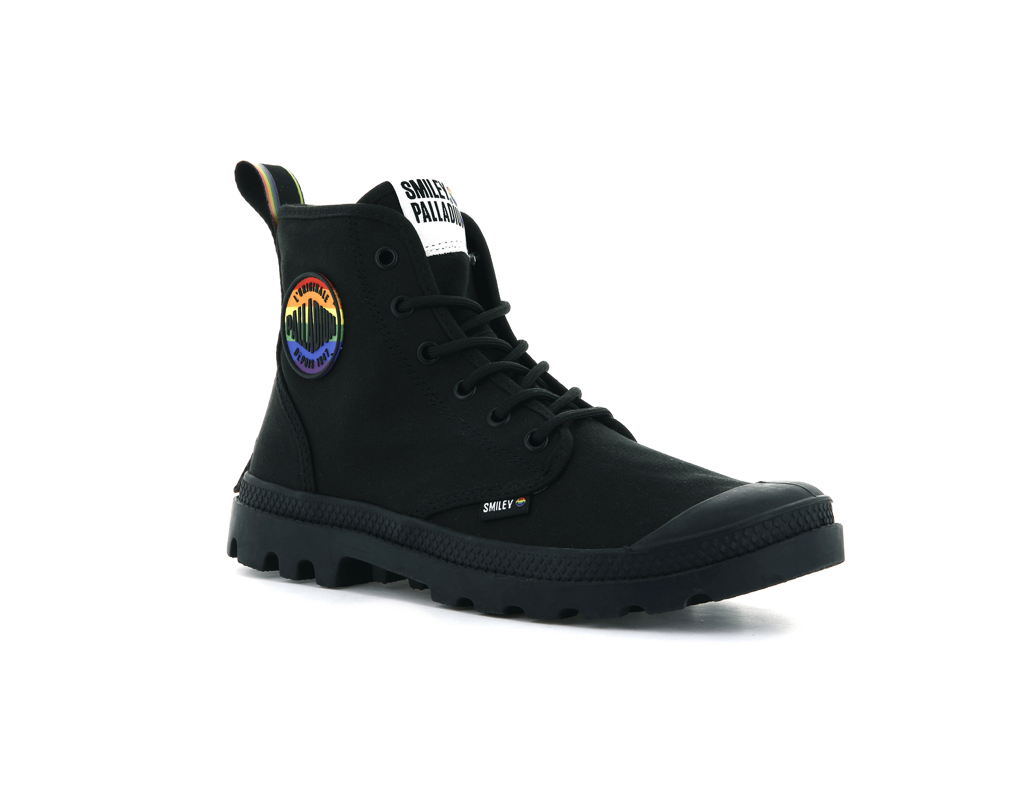 76879-008-M | PAMPA SMILEY PRIDE | BLACK/BLACK