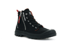 77023-008-M | PAMPA HI OUTZIP UNIFORM OF THE PEOPLE | BLACK/BLACK