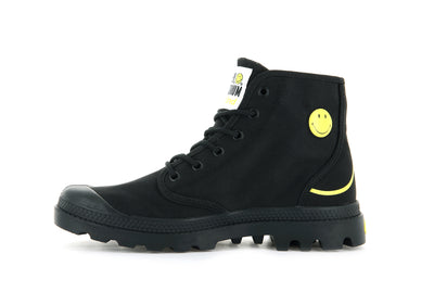 77079-008-M | SMILEY ® PAMPA HI BE KIND | BLACK/BLACK