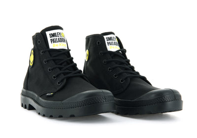 77079-008-M | SMILEY ® PAMPA HI BE KIND | BLACK/BLACK