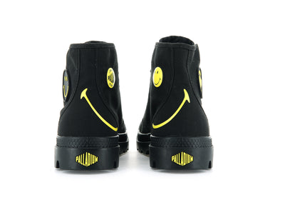 77079-008-M | SMILEY ® PAMPA HI BE KIND | BLACK/BLACK