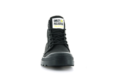 77079-008-M | SMILEY ® PAMPA HI BE KIND | BLACK/BLACK